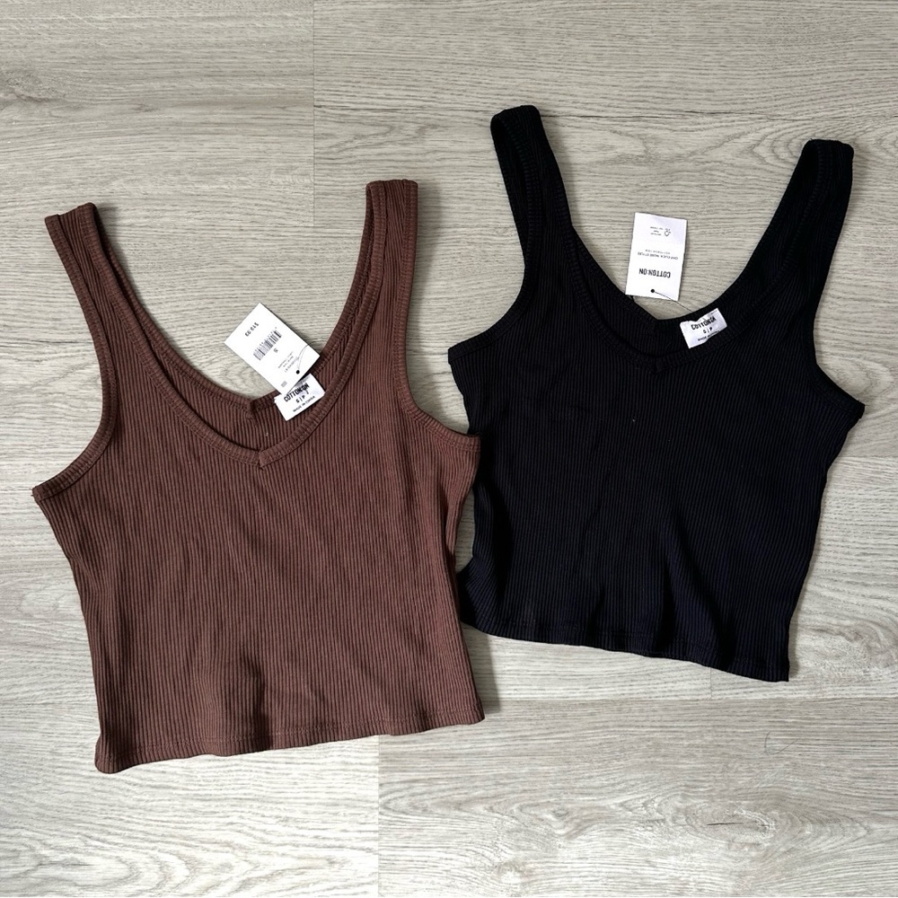 BNWT COTTON TANK BUNDLE